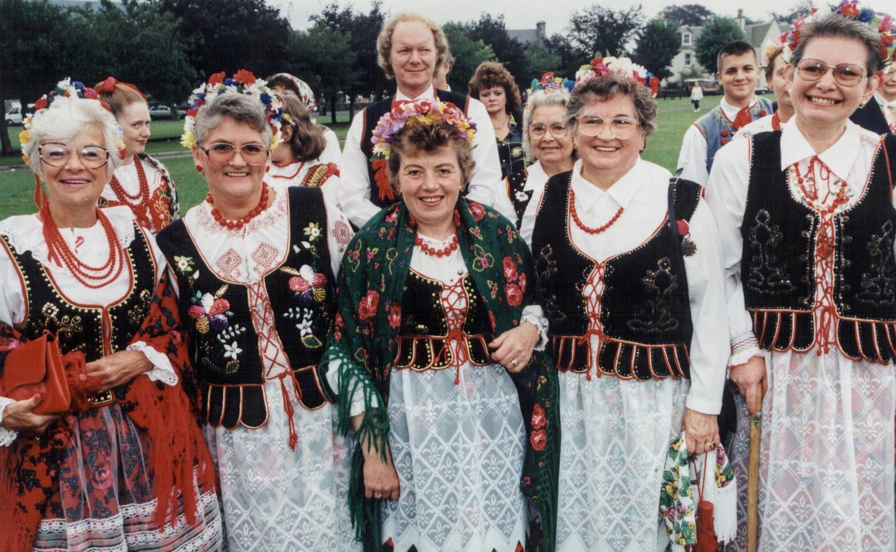 Members of the Polish Tazca, dance group Rysy, set to entertain at the Polish Tribute.