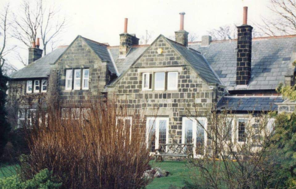 The former school now converted into two houses.