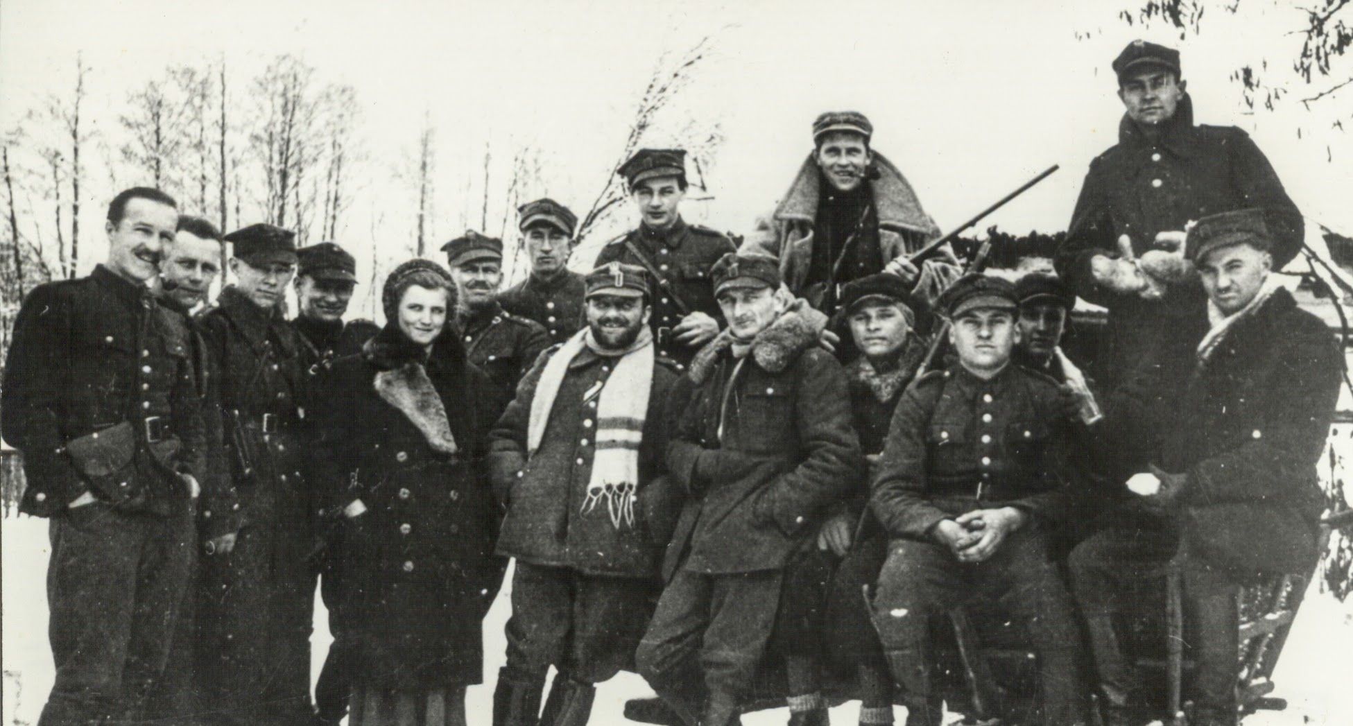 Band Of Brothers. The group photo of Hubal's freedom fighters of which Romuald was a part.