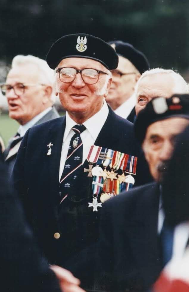 Pride of Poland Just one of hundreds of Polish ex-combatants who proudly joined in Scotland's National Polish Tribute.